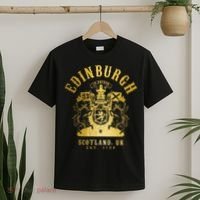 Edinburgh Scotland Uk Vintage Scottish T-Shirt thumb 2