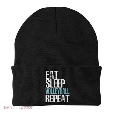 Eat Sleep Volleyball Repeat Great Sport Game Gift Beanie