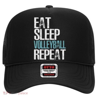 Eat Sleep Volleyball Repeat Great Sport Game Gift Hat