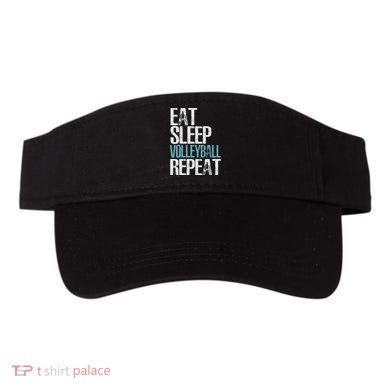 Eat Sleep Volleyball Repeat Great Sport Game Gift Visor