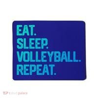 Eat Sleep Volleyball Repeat Team Coach Matching Cool Gift Mousepad thumb 0