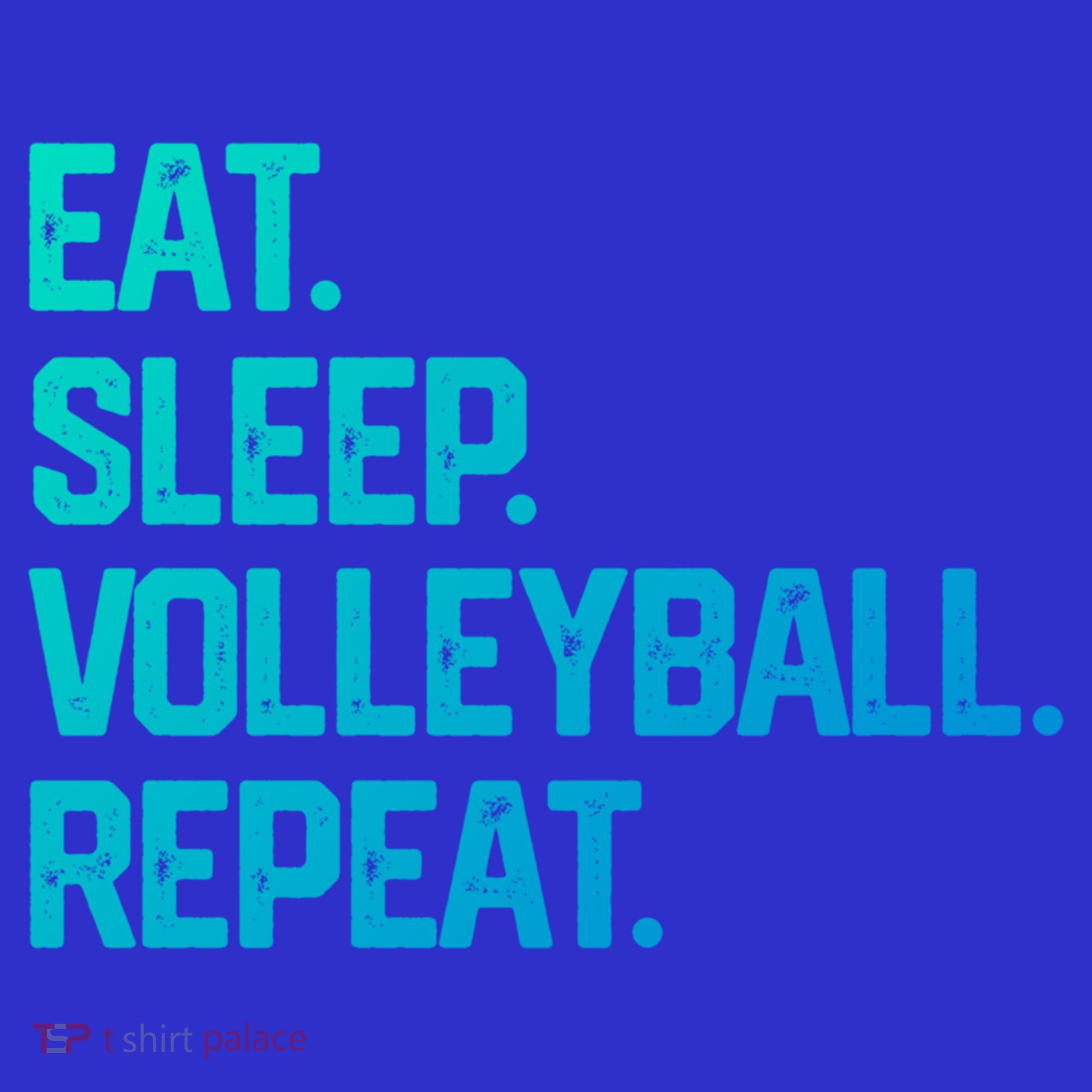 Eat Sleep Volleyball Repeat Team Coach Matching Cool Gift Baby Bodysuit
