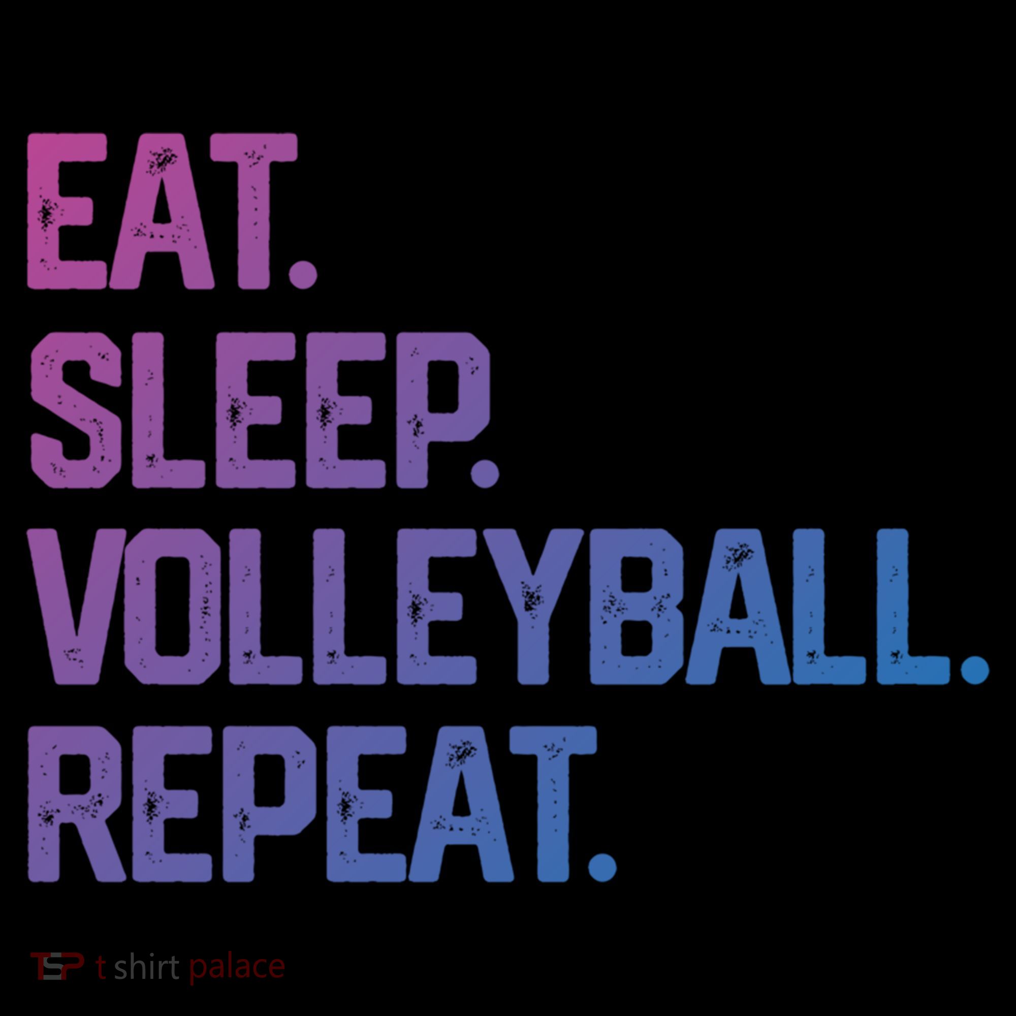 Eat Sleep Volleyball Repeat Team Coach Matching Cool Gift Coffee Mug
