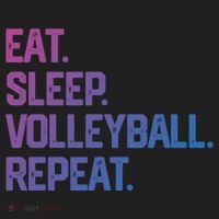 Eat Sleep Volleyball Repeat Team Coach Matching Cool Gift Beanie thumb 2