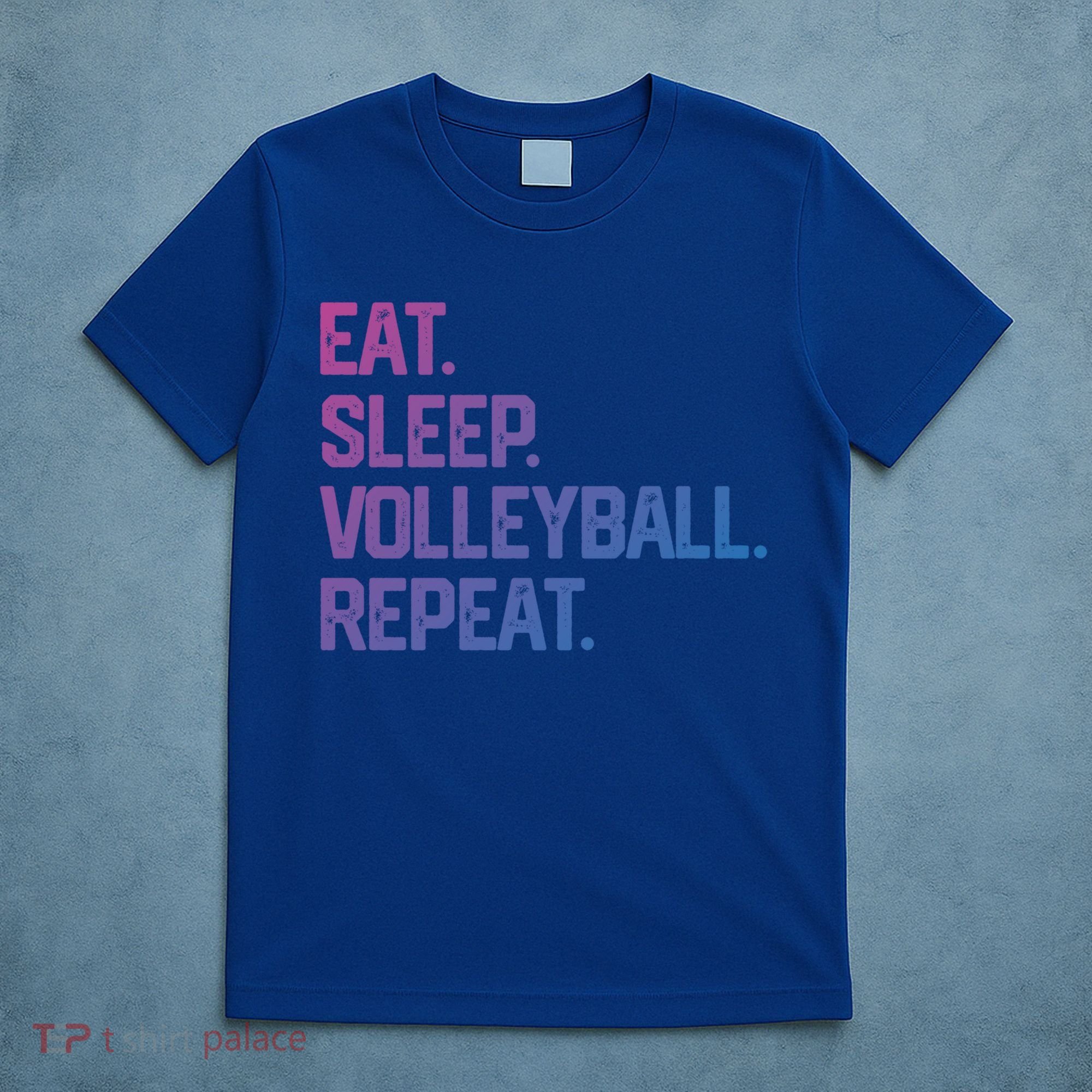 Eat Sleep Volleyball Repeat Team Coach Matching Cool Gift T-Shirt