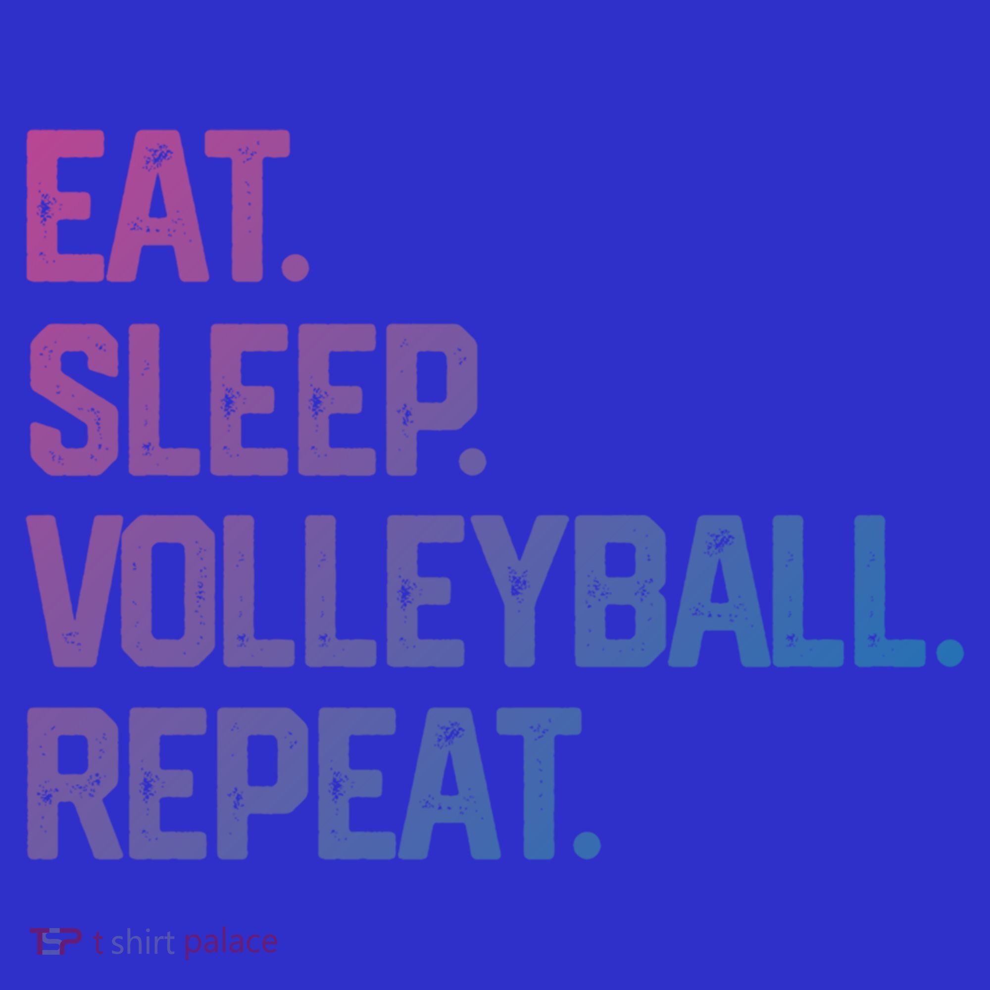 Eat Sleep Volleyball Repeat Team Coach Matching Cool Gift Kids T-Shirt