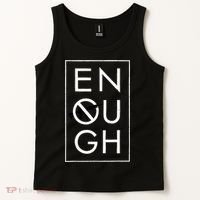 Enough School Walkout Shirt #Enough Ban Assault Weapons Tank Top thumb 2