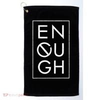 Enough School Walkout Shirt #Enough Ban Assault Weapons Golf Towel thumb 0