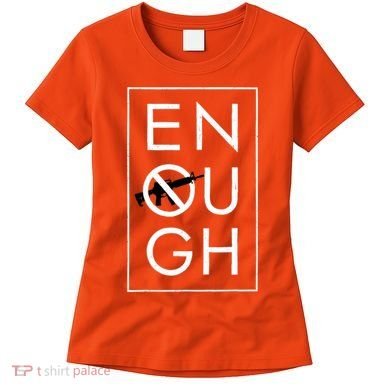 Enough School Walkout Shirt #Enough Ban Assault Weapons Women's T-Shirt