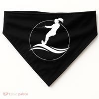 Eat Sleep Water Ski Waterski Waterskiing Skiing Waves Boat Great Gift USA-Made Doggie Bandana thumb 0