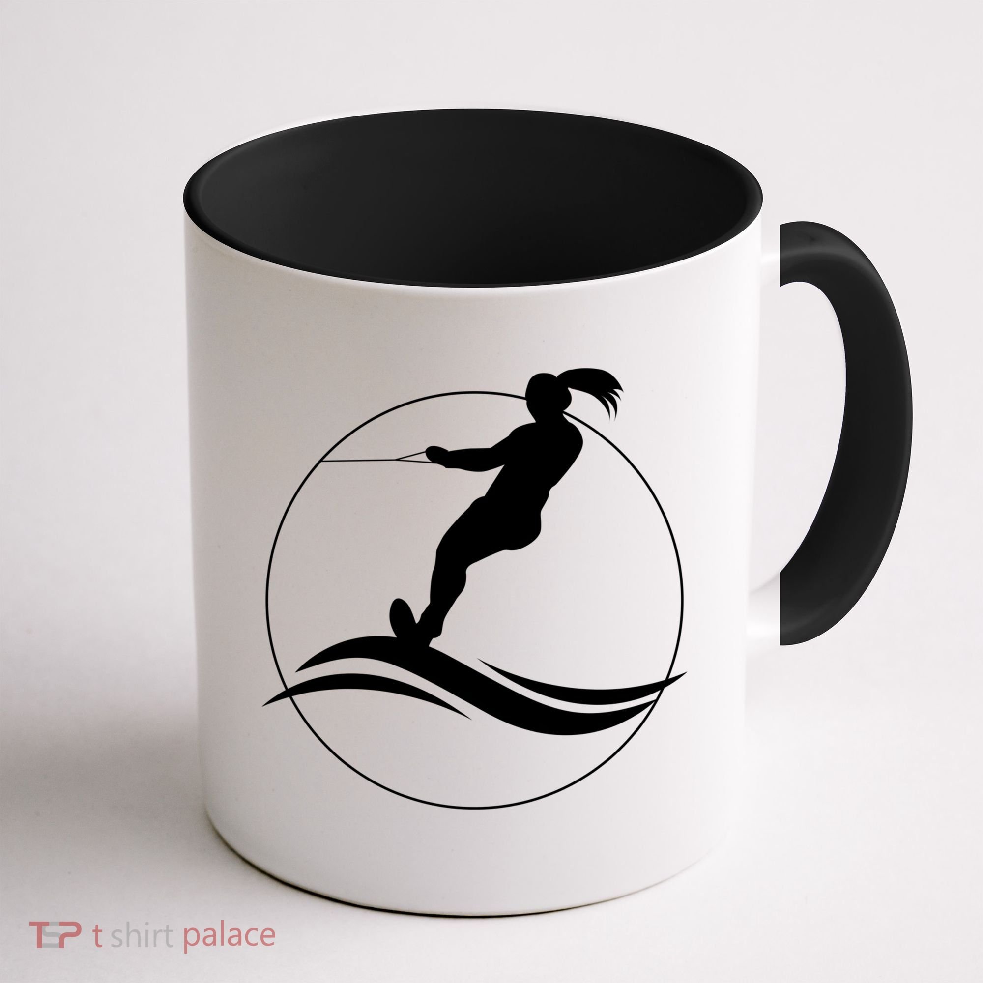Eat Sleep Water Ski Waterski Waterskiing Skiing Waves Boat Great Gift Coffee Mug