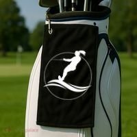 Eat Sleep Water Ski Waterski Waterskiing Skiing Waves Boat Great Gift Golf Towel thumb 2