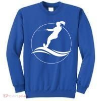 Eat Sleep Water Ski Waterski Waterskiing Skiing Waves Boat Great Gift Sweatshirt thumb 0