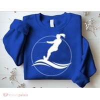 Eat Sleep Water Ski Waterski Waterskiing Skiing Waves Boat Great Gift Sweatshirt thumb 2