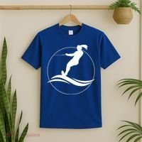 Eat Sleep Water Ski Waterski Waterskiing Skiing Waves Boat Great Gift T-Shirt thumb 2