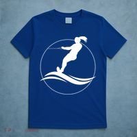 Eat Sleep Water Ski Waterski Waterskiing Skiing Waves Boat Great Gift T-Shirt thumb 5