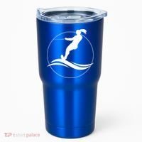 Eat Sleep Water Ski Waterski Waterskiing Skiing Waves Boat Great Gift Tumbler thumb 0