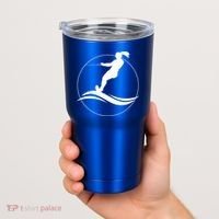 Eat Sleep Water Ski Waterski Waterskiing Skiing Waves Boat Great Gift Tumbler thumb 2