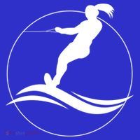 Eat Sleep Water Ski Waterski Waterskiing Skiing Waves Boat Great Gift Mousepad thumb 1
