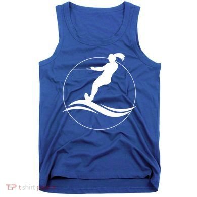 Eat Sleep Water Ski Waterski Waterskiing Skiing Waves Boat Great Gift Tank Top