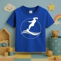 Eat Sleep Water Ski Waterski Waterskiing Skiing Waves Boat Great Gift Toddler T-Shirt thumb 3