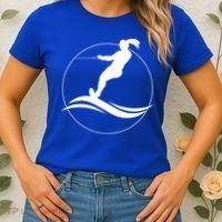 Eat Sleep Water Ski Waterski Waterskiing Skiing Waves Boat Great Gift Women's T-Shirt thumb 2