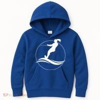 Eat Sleep Water Ski Waterski Waterskiing Skiing Waves Boat Great Gift Kids Hoodie thumb 0