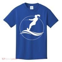 Eat Sleep Water Ski Waterski Waterskiing Skiing Waves Boat Great Gift Kids T-Shirt thumb 0