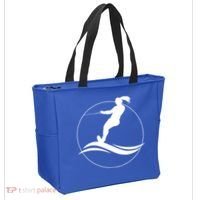 Eat Sleep Water Ski Waterski Waterskiing Skiing Waves Boat Great Gift Tote Bag thumb 2