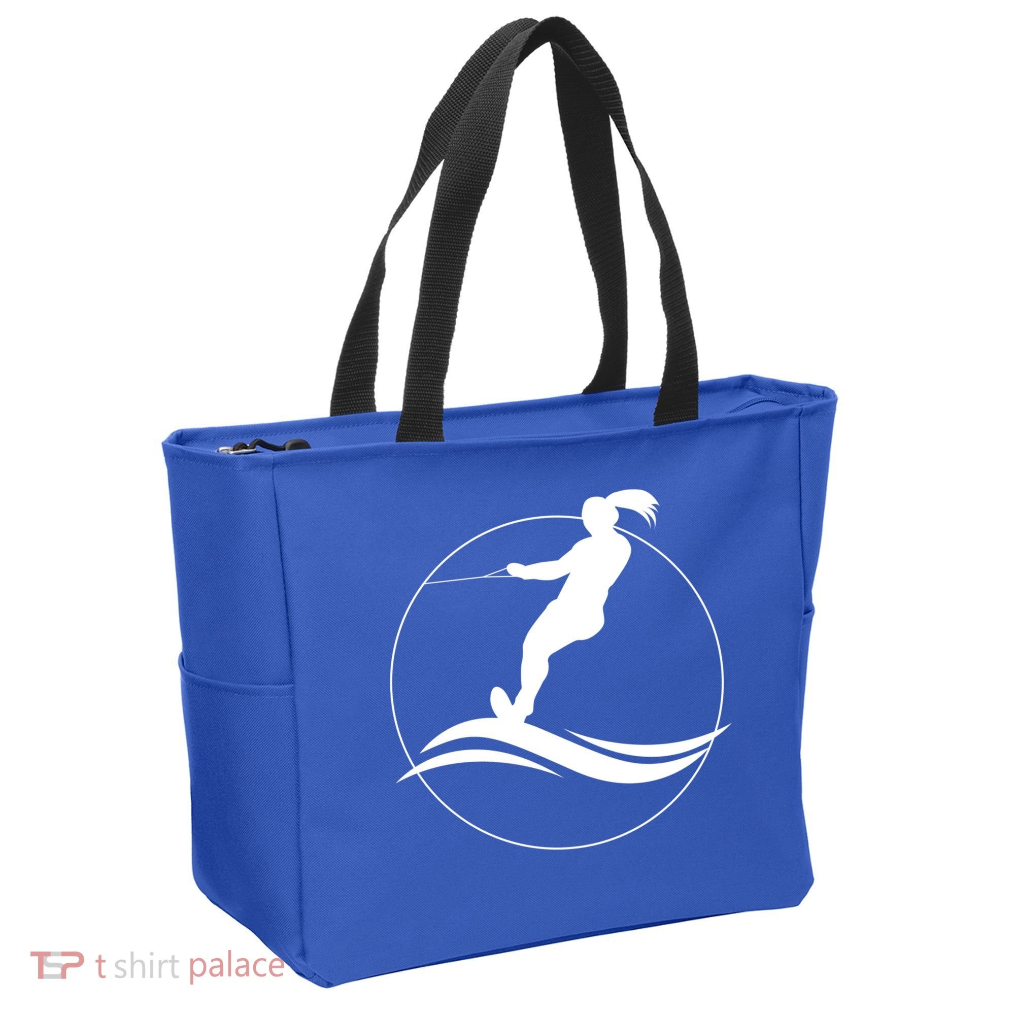 Eat Sleep Water Ski Waterski Waterskiing Skiing Waves Boat Great Gift Tote Bag