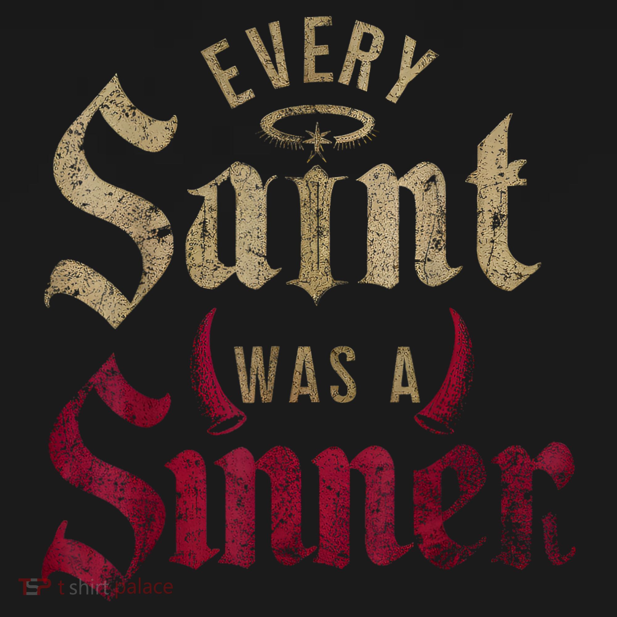 Every Saint Was A Sinner Doggie Tank