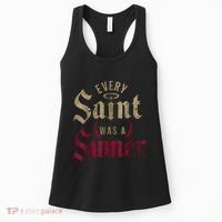 Every Saint Was A Sinner Women's Tank Top thumb 0