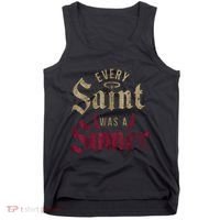 Every Saint Was A Sinner Tank Top thumb 0