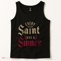 Every Saint Was A Sinner Tank Top thumb 2