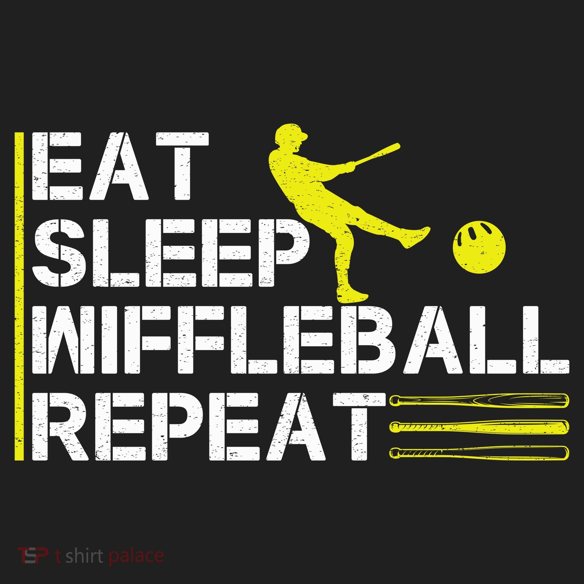 Eat Sleep Wiffleball Repeat Women's Sweatshirt