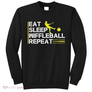 Eat Sleep Wiffleball Repeat Sweatshirt