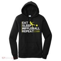 Eat Sleep Wiffleball Repeat Women's Hoodie thumb 0