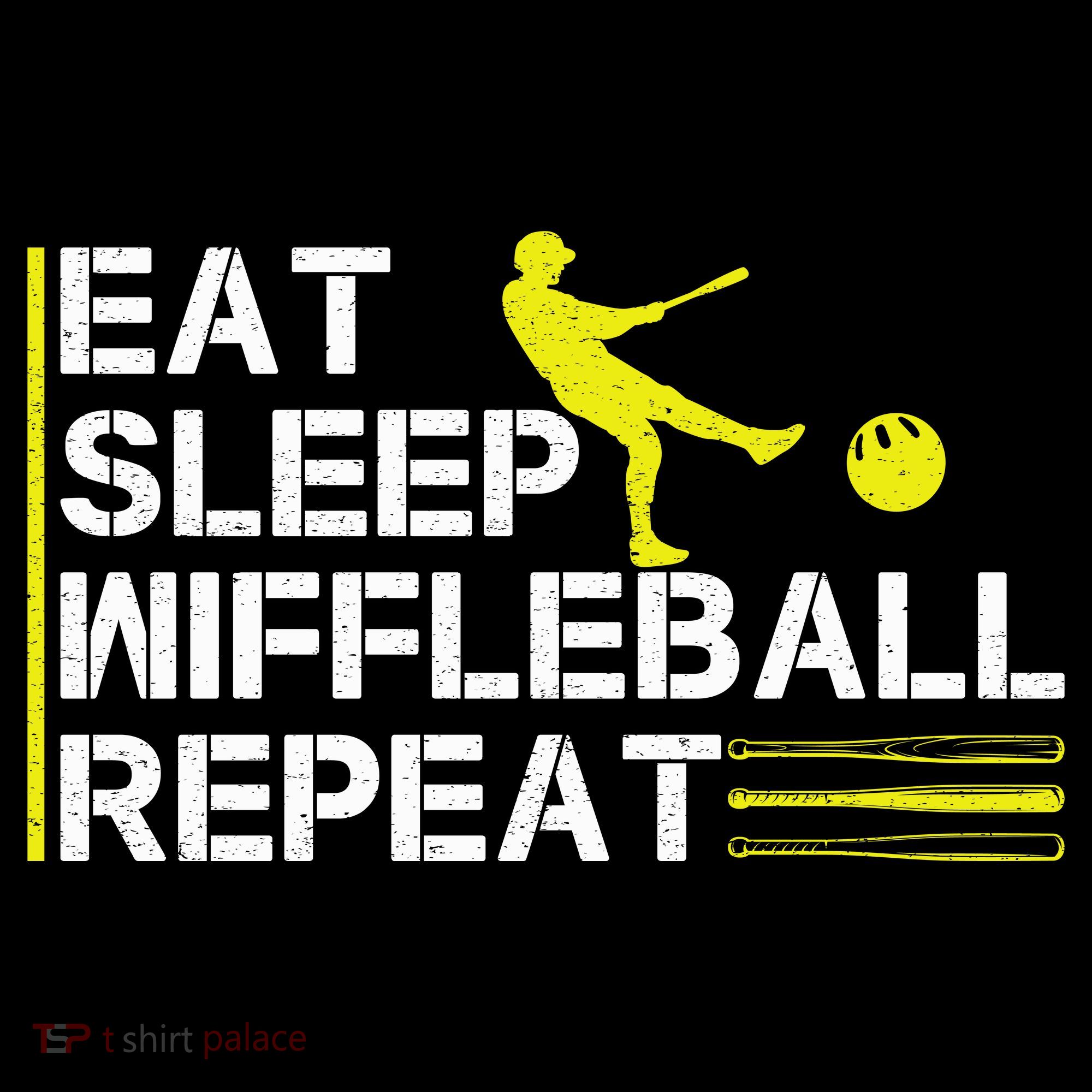 Eat Sleep Wiffleball Repeat Women's Hoodie