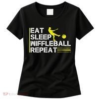 Eat Sleep Wiffleball Repeat Women's T-Shirt thumb 0