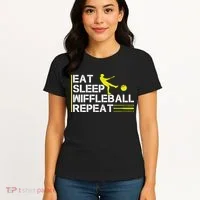 Eat Sleep Wiffleball Repeat Women's T-Shirt thumb 4