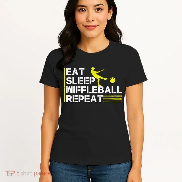 Eat Sleep Wiffleball Repeat Women's T-Shirt