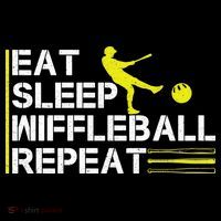 Eat Sleep Wiffleball Repeat Women's T-Shirt thumb 6