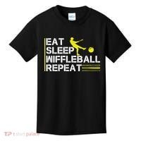 Eat Sleep Wiffleball Repeat Kids T-Shirt thumb 0