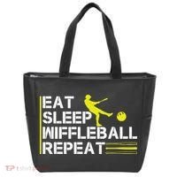 Eat Sleep Wiffleball Repeat Tote Bag thumb 0