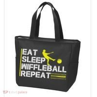 Eat Sleep Wiffleball Repeat Tote Bag thumb 3