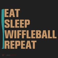 Eat Sleep Wiffleball Repeat Funny Tumbler thumb 3