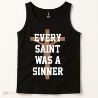 Every Saint Was A Sinner Tank Top thumb 2