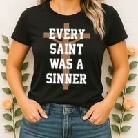 Every Saint Was A Sinner Women's T-Shirt thumb 2