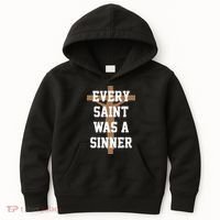 Every Saint Was A Sinner Kids Hoodie thumb 0
