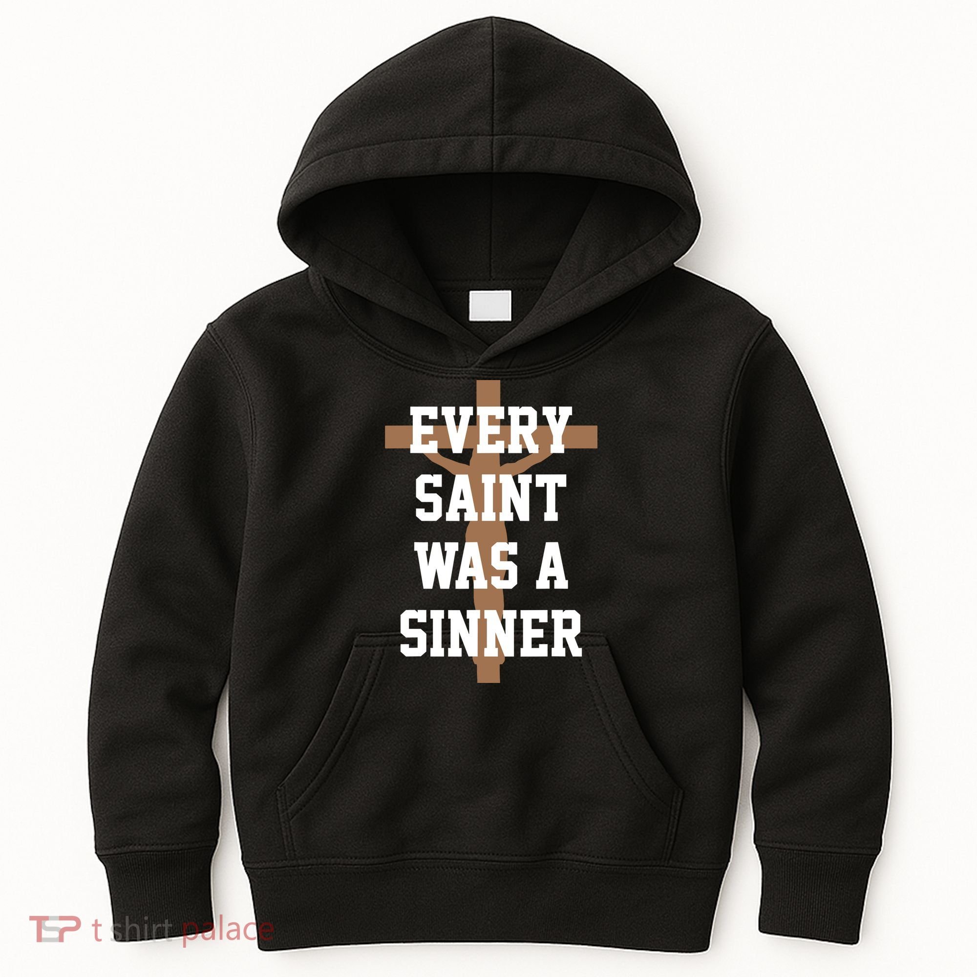 Every Saint Was A Sinner Kids Hoodie